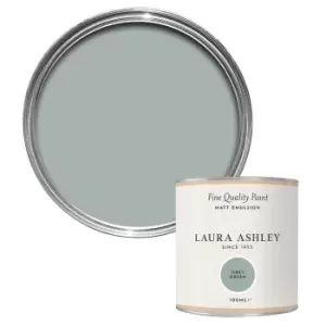Image of Laura Ashley Grey Green Matt Emulsion Paint, 100ml Tester Pot