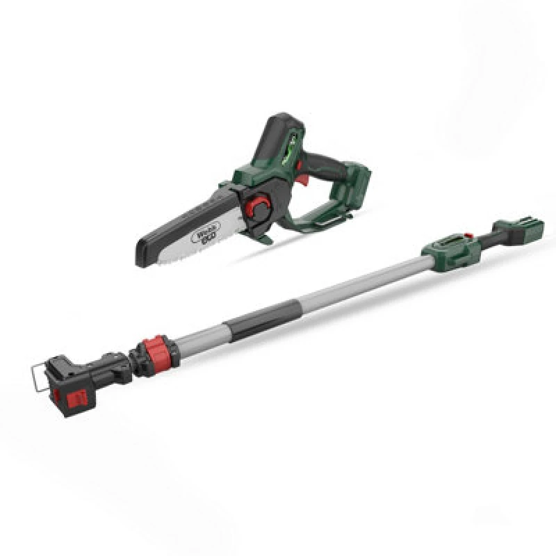 Image of Webb WEV20EXTPS 20v Cordless Pruning Saw 150mm with Extension Pole WEV20EXTPSBARE Batteries: No Batteries