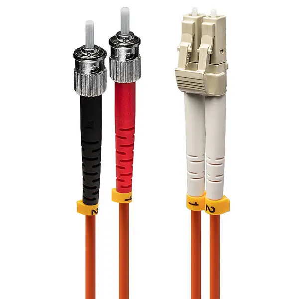 Image of Lindy 2m LC-ST OM2 50/125 Fibre Optic Patch Cable