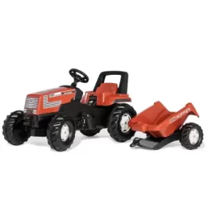 Image of Fiat Centenario Kids Ride On Tractor with Tipping Trailer
