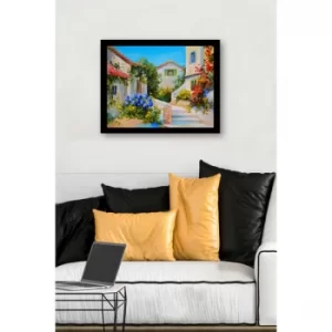 Image of SC0619 Multicolor Decorative Framed MDF Painting