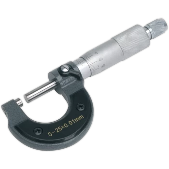 Image of Sealey AK963 External Micrometer 0mm - 25mm