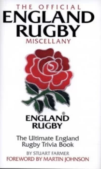 Image of The Official England Rugby Miscellany by Vision Sports Publishing Hardback