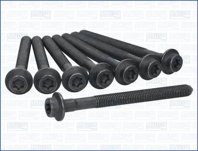 Image of AJUSA Bolt Kit, cylinder head AJUSA 81060000