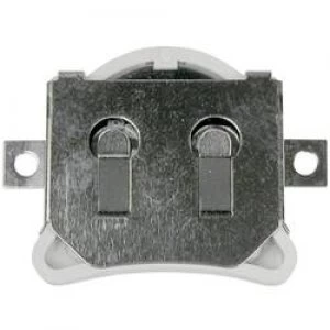 image of Button cell holder 1 CR2032 Horizontal SMD L x W x H 33.40 x