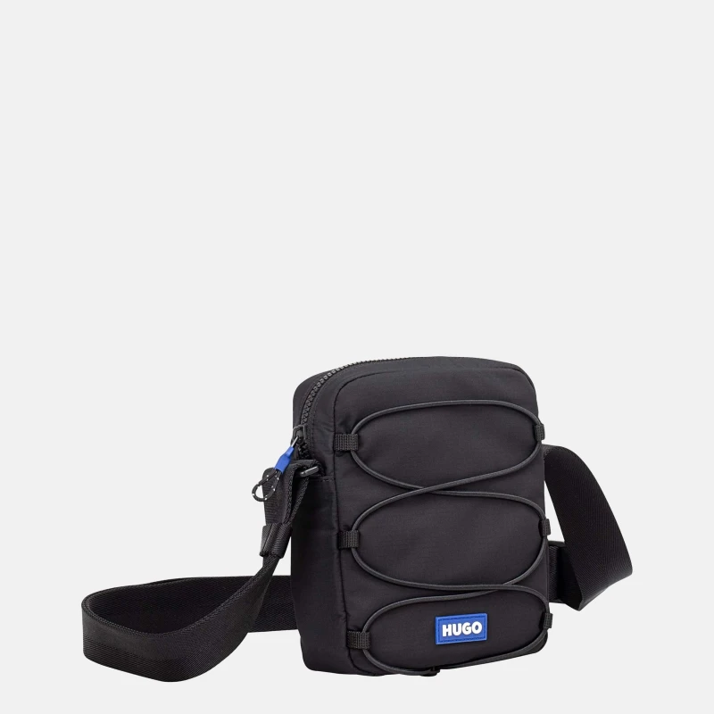 Image of Hugo Vytal R Rope Ns Zip 10278025 0 Cross Body Bag Mens Black 001 male One Size