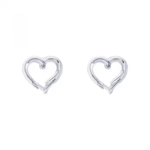 image of Ted Baker Ladies Lornaa Layered Heart Stud Earring