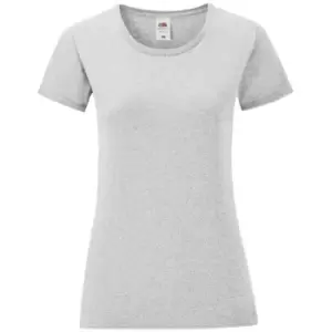 Image of Fruit of the Loom Womens/Ladies Iconic 150 T-Shirt (M) (Athletic Heather)