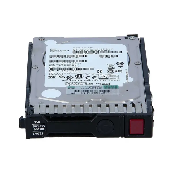 Image of HP HPE 300GB Sas 12G Enterprise 15K Sff (2.5In) Sc BULK) 870753-B21B