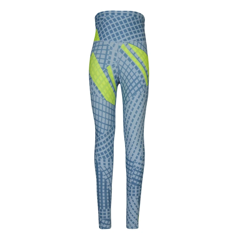Image of Reebok Lux Bold High-Rise Leggings Womens Legging - Grey Grey 4