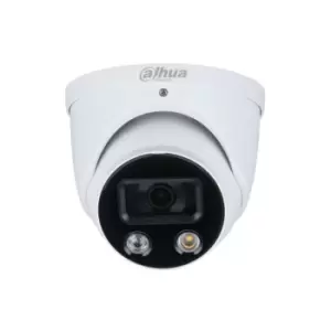 image of Eyeball Ip Ai Full-Color Tioc 2 Mp 2.8 Mm LED Mic Dahua Ipc-Hdw3249H-As-Pv