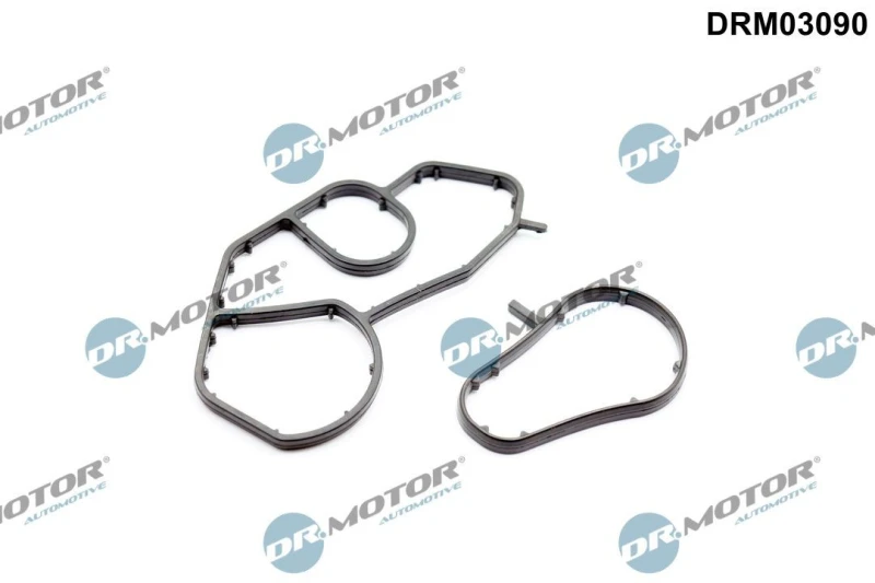 Image of DR.MOTOR AUTOMOTIVE Oil filter housing gasket DR.MOTOR AUTOMOTIVE DRM03090