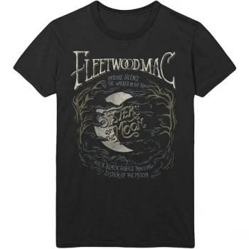 Image of Fleetwood Mac - Sisters Of The Moon Unisex Large T-Shirt - Black