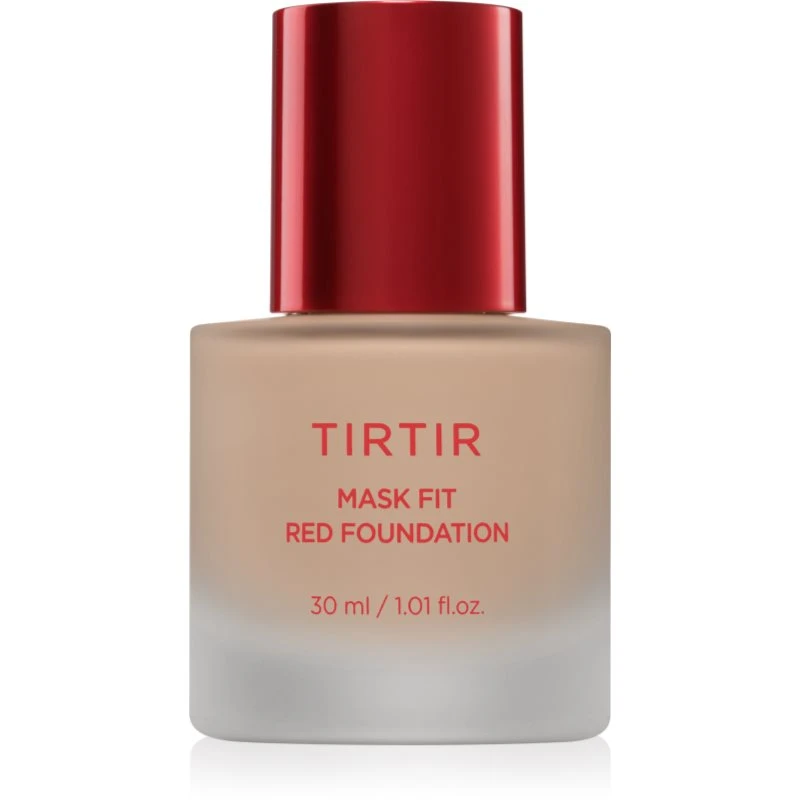 Image of TIRTIR Mask Fit Red Foundation illuminating liquid foundation with moisturising effect shade 22N Shell Beige 30ml