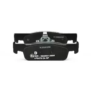 Image of DELPHI Brake pad set LP2479 Brake pads,Brake pad set, disc brake RENAULT,DACIA,SMART,Clio IV Schragheck (BH_),Twingo III Schragheck (BCM_)