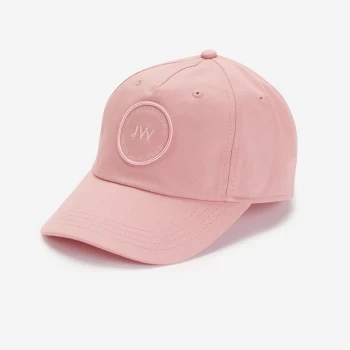 Image of Jack Wills Circle Embroidered Cap - Pink