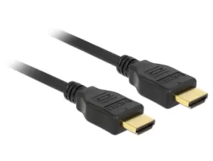 Image of DeLOCK 84714 HDMI cable 2m HDMI Type A (Standard) Black