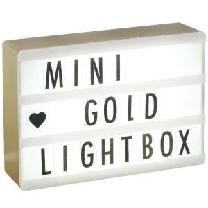 Image of Gingersnap A6 Light Box with Black Letters