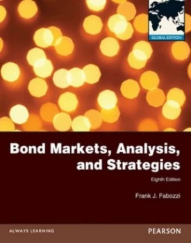 Image of Bond Markets Analysis and Strategies by Frank J. Fabozzi Paperback