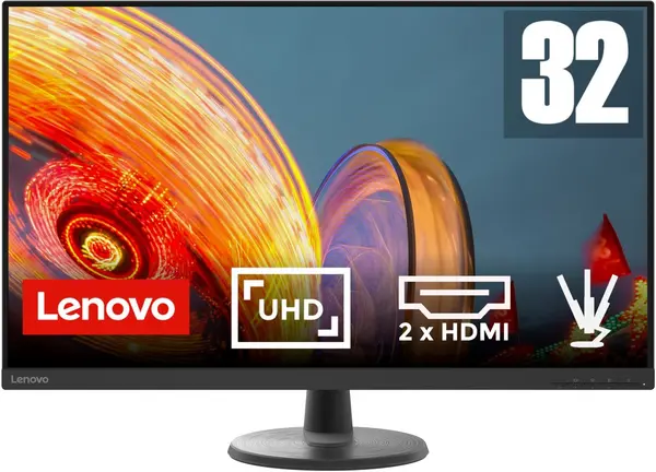 Lenovo C32u-40 31.5" 63DAGAT2UK 4K Ultra HD LED Monitor