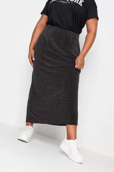 Image of Glitter Maxi Skirt