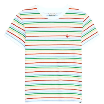 image of Jack Wills Hasley Stripe Ringer T-Shirt - Multi