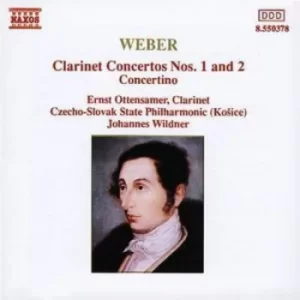 image of Clarinet Concerto Nos 1 and 2 by Ernst Ottensamer CD Album