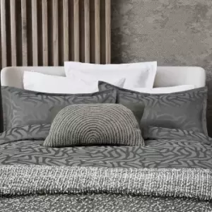Image of Nalu Nicole Scherzinger Makia Single Duvet Cover, Charcoal