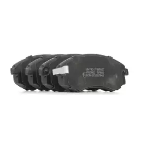 Image of RIDEX Brake pad set HYUNDAI,NISSAN,KIA 402B0048 4813005000,4813005010,4813005011 4813005012,4813008050,4813008150,4813008151,4813008152,5810117A00