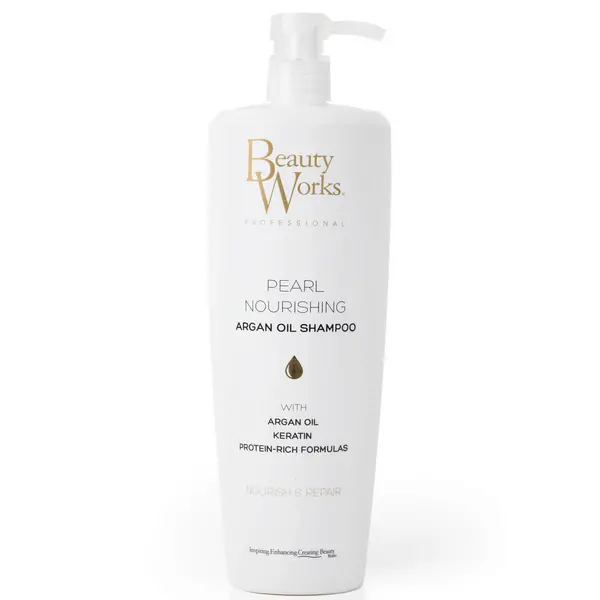 Image of Beauty Works Pearl Nourishing Argan Oil Shampoo 1L
