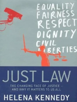 Image of Just Law by Helena Kennedy Hardback