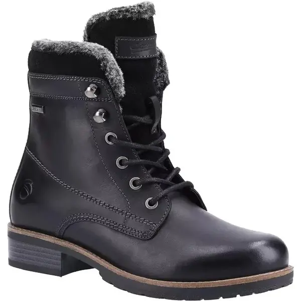 Image of Cotswold Womens Daylesford Waterproof Warm Ankle Boots - UK 8 / EU 41 Black female PS3635BLK8