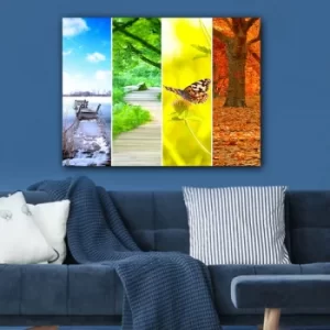 Image of 126657554_70100 Multicolor Decorative Canvas Painting