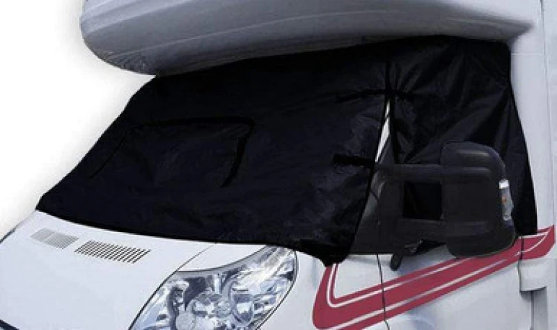 Image of OLPRO Ltd External Thermal Blackout Blind for Motorhome Black unisex