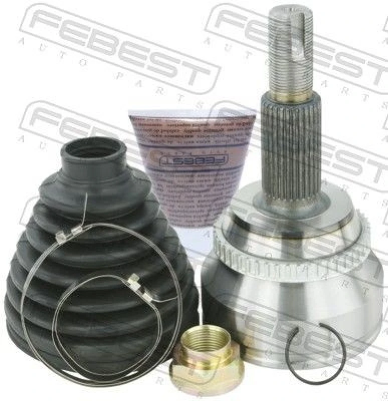 Image of FEBEST 0110-GGL15A48 Joint, drive shaft Wheel Side, with ABS sensor ring Joint,drive shaft (236)