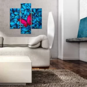 Image of 3MDF-067 Multicolor Decorative MDF Painting (3 Pieces)