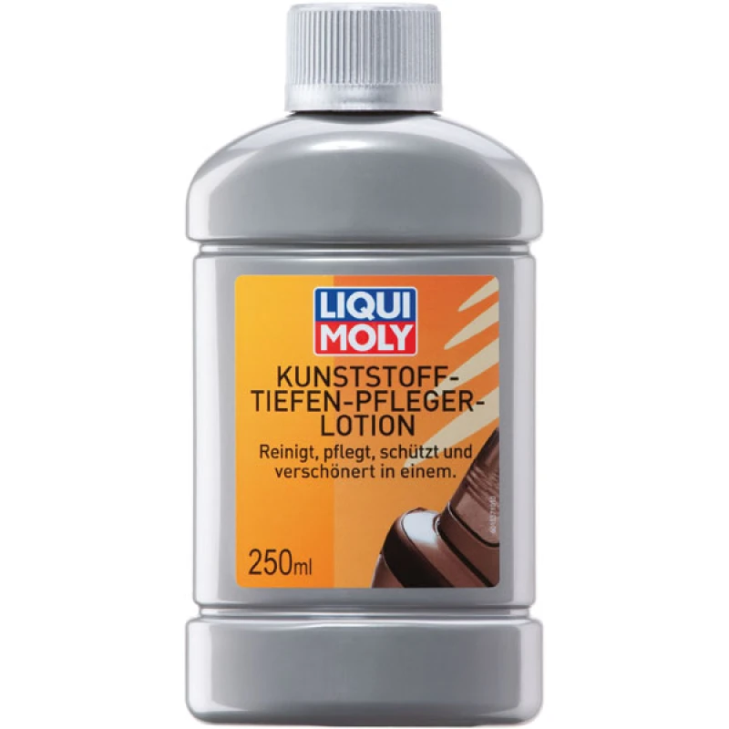 Image of LIQUI MOLY 1537 Synthetic Material Care Products Plastic Deep Treatment Lotion Capacity: 250ml Bottle Synthetic Material Care Products (1898)