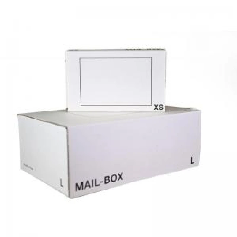 Image of LSM Standard Mailing Box 395 x 255 x 140mm Large White (Pack 20) - 212111320