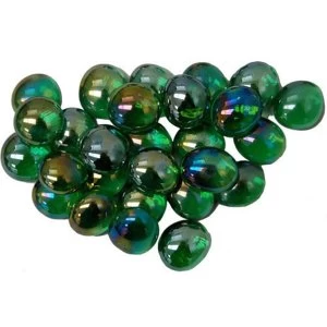 Image of Chessex Gaming Stone Colours: Crystal Green Iridized
