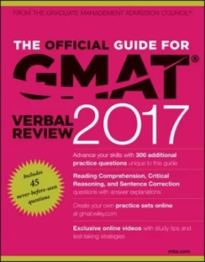 Image of The official guide for GMAT verbal review 2017 with online question bank and exclusive video by Graduate Management Admission Council