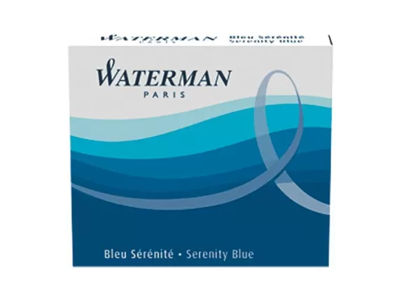 Image of Waterman Serenity Blue Short Cartridges