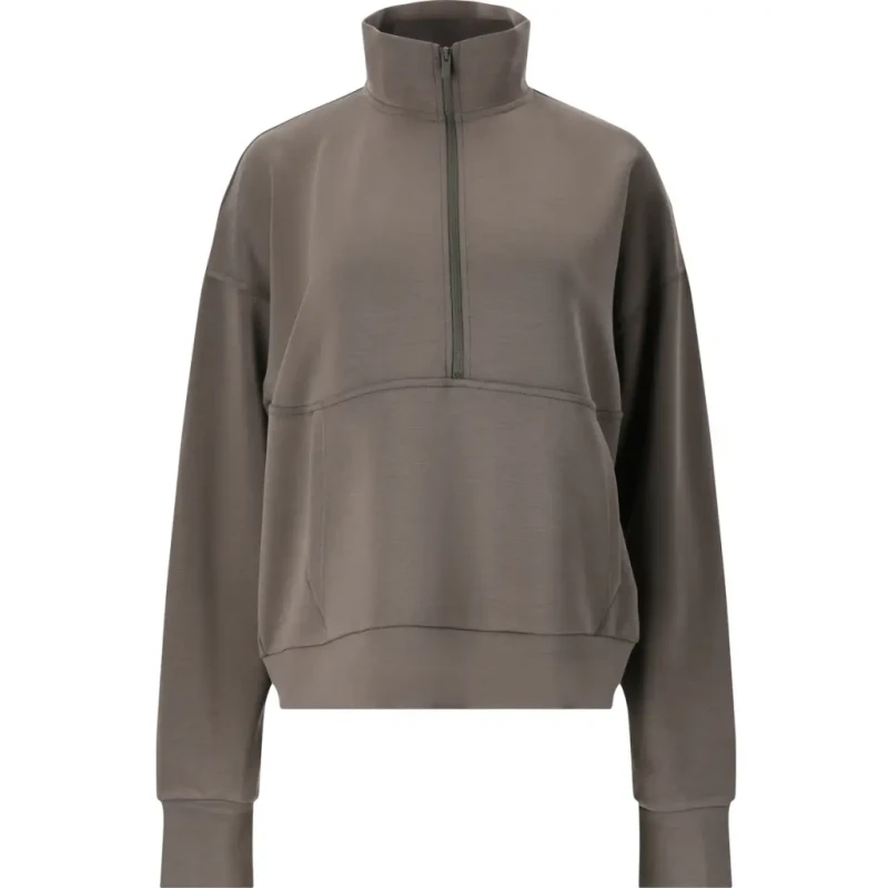 Image of Athlecia Womens half-zip sweatshirt Athlecia Jillnana Gris Female 38