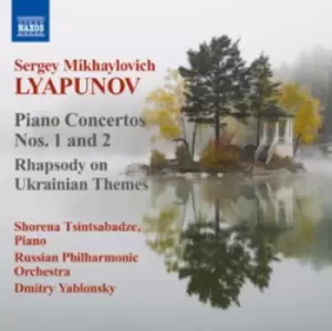 image of Sergei Mikhaylovich Lyapunov - Sergey Mikhaylovich Lyapunov: Piano Concertos Nos. 1 and 2/... CD Album - Used