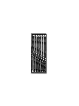 Image of Beta Tools T18 16pc Chro- Combination Wrench Set Hard Tray for Roller Cab 6-21mm