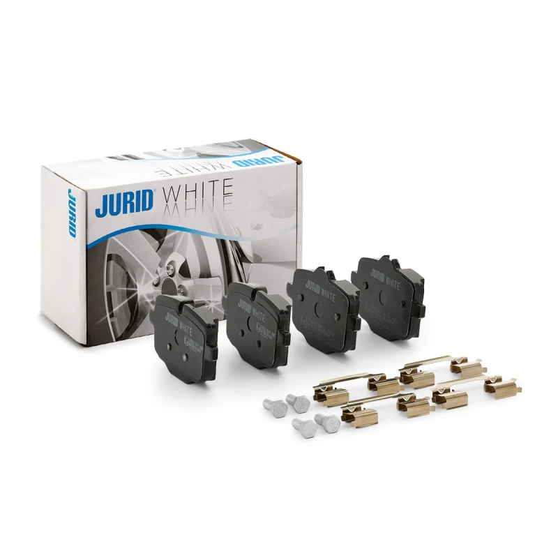 Image of JURID 573353JC Brake pad set prepared for wear warning indicator, PREMIER Ceramic Brake Pad Set,disc brake (402)