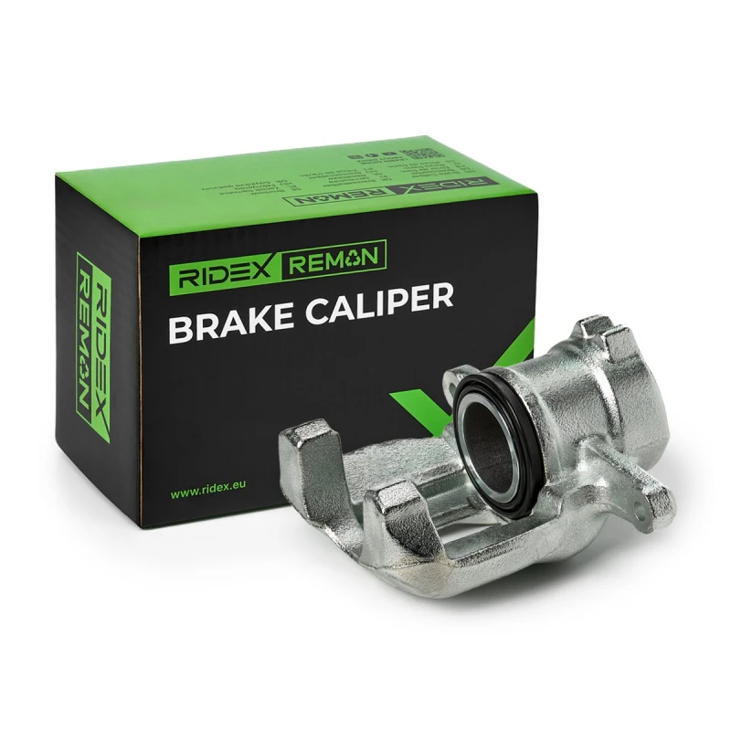 Image of RIDEX REMAN 78B1070R Brake caliper Front Axle, without holder Cast Iron Brake Caliper (78)