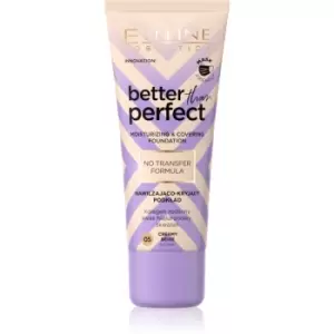 Image of Eveline Cosmetics Better than Perfect High Cover Foundation with Moisturizing Effect Shade 05 Creamy Beige Neutral 30ml