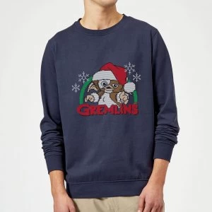 image of Gremlins Another Reason To Hate Christmas Sweatshirt - Navy - L