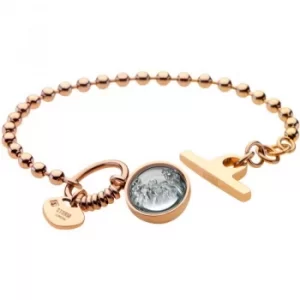 Image of Ladies Storm Crysta Ball Bracelet Gold