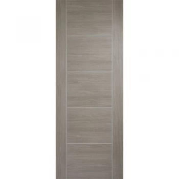 Image of LPD Vancouver 5 Panel Fully Finished Light Grey Internal Door - 1981mm x 686mm (78 inch x 27 inch)